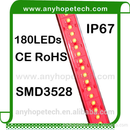 Newest excellent quality 180LEDs 540lm waterproof flexible led light bar